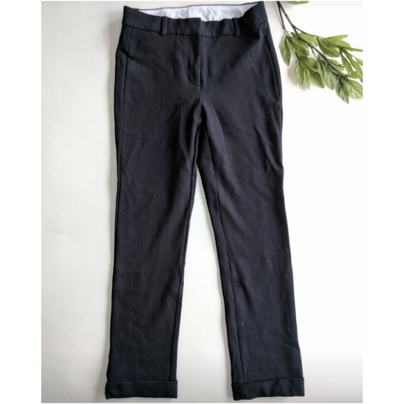 Land's End Black Stretch Trousers Dress Pants - Picture 2 of 5